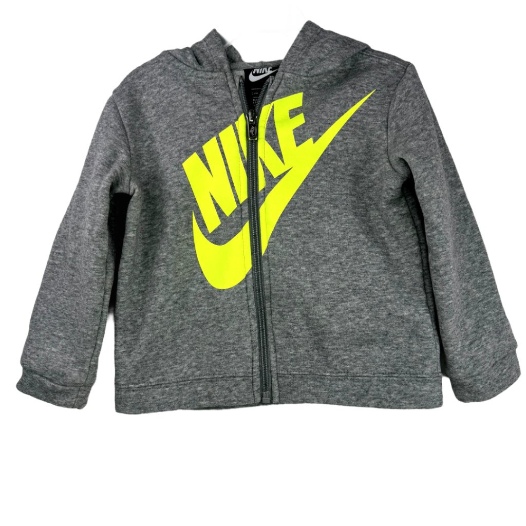 Unisex Gray Nike Sweat Hoodie Size: 24 M